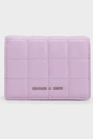 CHARLES & KEITH Quilted Mini Short Wallet