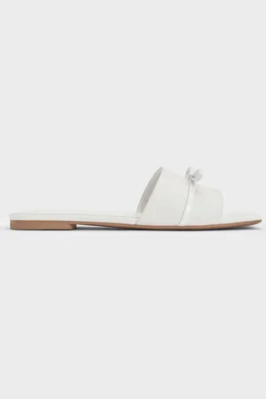 CHARLES & KEITH Bow Slide Sandals