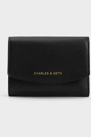CHARLES & KEITH Briony Curved Flap Wallet