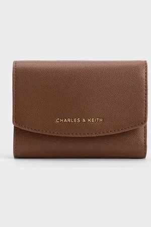 CHARLES & KEITH Briony Curved Flap Wallet