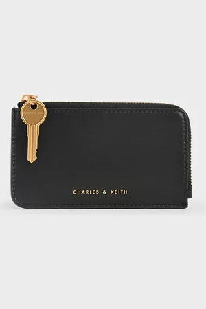 CHARLES & KEITH Lane Key Zip-Around Wallet
