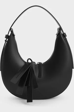 CHARLES & KEITH Carey Crescent Hobo Bag