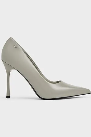 CHARLES & KEITH Kyra Leather Pointed-Toe Pumps