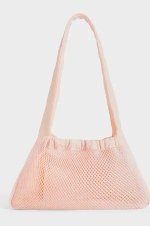 CHARLES & KEITH Terra Mesh & Nylon Shoulder Bag