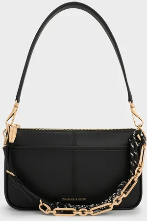 CHARLES & KEITH Addison Knotted-Rope Shoulder Bag