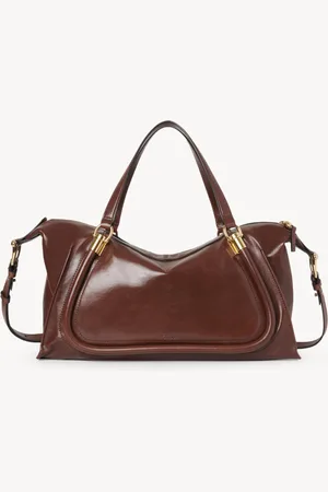 Chloé Paraty 24 bag in shiny leather Size OneSize 100% Calf-skin leather
