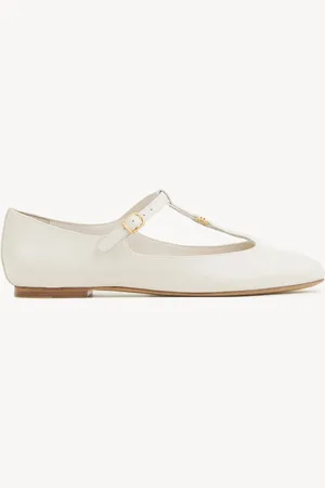 Chloé Marcie ballerina Size 7 100% Sheepskin