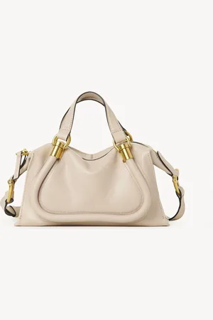 Chloé Small Paraty 24 bag in shiny leather Size OneSize 100% Calf-skin leather