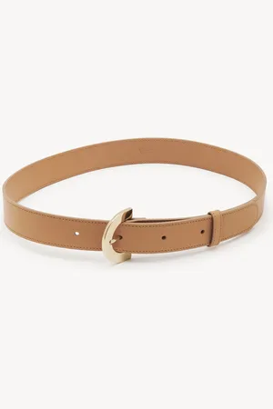 Chloé C belt Size M 100% Calf-skin leather