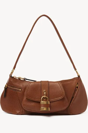 Chloé The 99 shoulder bag in grained leather Size OneSize 100% Bovine leather