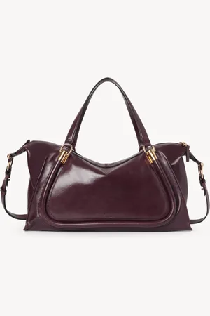 Chloé Paraty 24 bag in shiny leather Size OneSize 100% Calf-skin leather