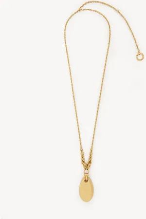 Chloé The Chloé Petal necklace Size OneSize 100% Brass