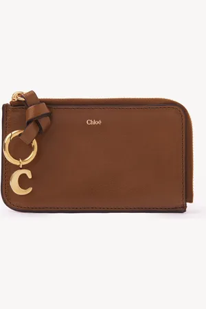 Chloé Alphabet wallet in shiny leather Size OneSize 100% Bubalus Bubalis, Farmed, COO Italy