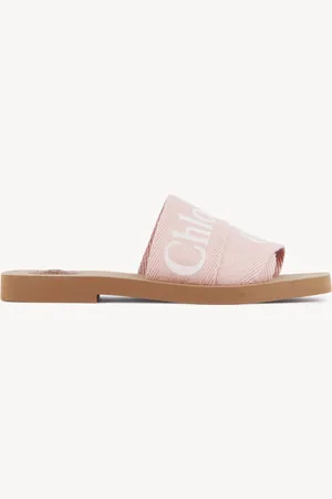 Chloé Woody mule Size 5 90% Linen, 10% Polyester