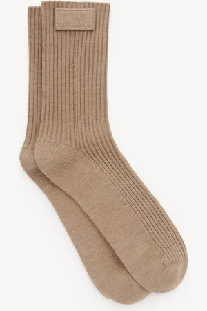 Chloé The Chloé Signature socks in wool knit Size OneSize 100% Merinos Wool