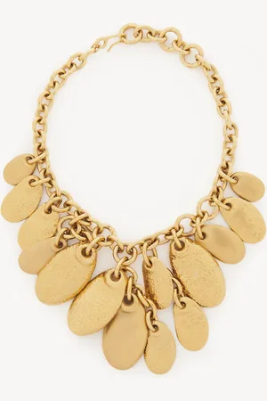 Chloé The Chloé Petal necklace Size OneSize 100% Brass, Copper