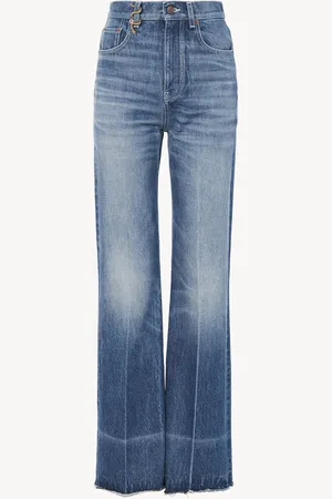 Chloé High-rise bootcut jeans in denim Size 28 100% Cotton