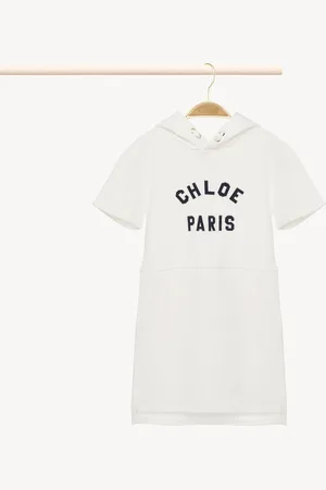 Chloé Hooded dress Size 5 100% Cotton