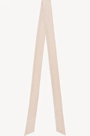Chloé The Chloé Mini Tie-Print bandeau scarf in silk Size OneSize 100% Silk