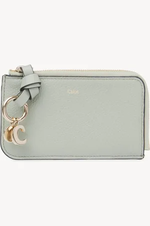 Chloé Alphabet wallet in grained leather Size OneSize 100% Calf-skin leather
