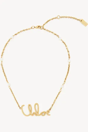 Chloé The Chloé Snake necklace Size OneSize 100% Brass