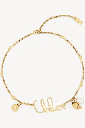 Chloé The Chloé Shells necklace Size OneSize 100% Brass, PMMA