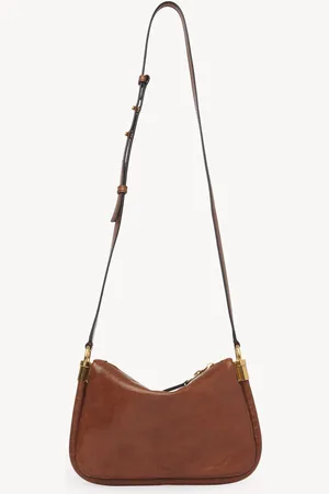 Chloé Mini Paraty 24 bag in shiny leather Size OneSize 100% Calf-skin leather