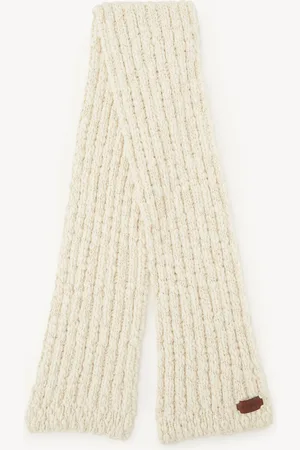 Chloé Scarf in extrafine wool & silk Size OneSize 100% Merinos Wool