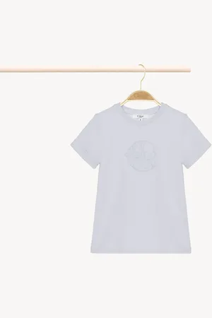 Chloé Logo T-shirt Size 6 100% Cotton