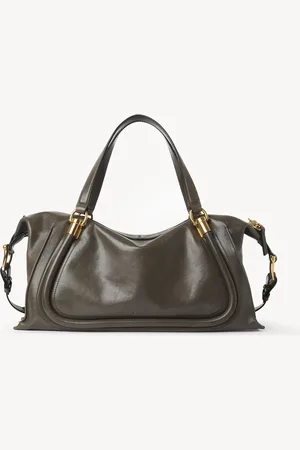 Chloé Paraty 24 bag in shiny leather Size OneSize 100% Calf-skin leather