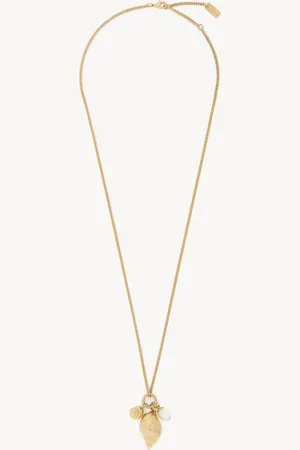 Chloé The Chloé Shells pendant necklace Size OneSize 100% Brass, PMMA