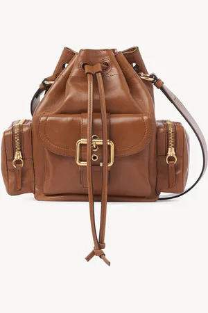 Chloé Camera Bucket bag in shiny leather Size OneSize 100% Bubalus Bubalis, Farmed, COO Italy