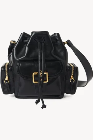 Chloé Camera Bucket bag in shiny leather Size OneSize 100% Bubalus Bubalis, Farmed, COO Italy