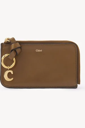 Chloé Alphabet wallet in shiny leather Size OneSize 100% Bubalus Bubalis, Farmed, COO Italy