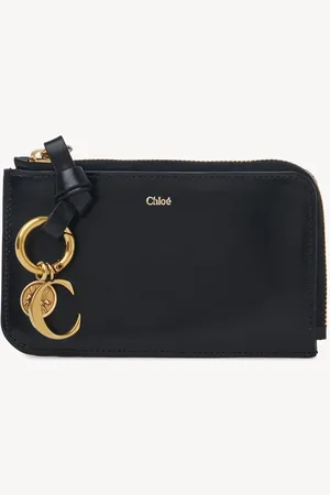 Chloé Alphabet purse in shiny leather Size OneSize 100% Calf-skin leather