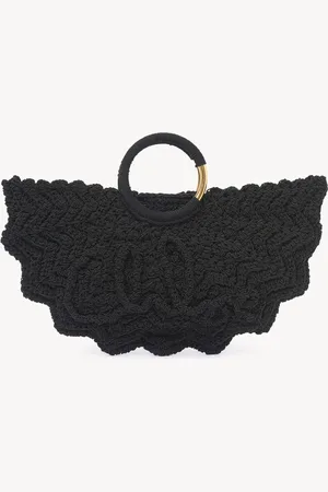 Chloé Small Bracelet Paravent tote bag in crochet Size OneSize 100% Acrylic