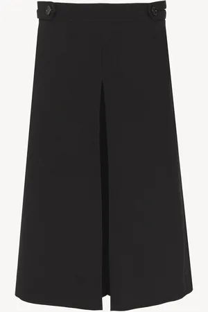 Chloé Tailored culottes in wool crêpe Size 10 100% Virgin Wool, Horn Bubalus Bubalis, Farmed, COO India