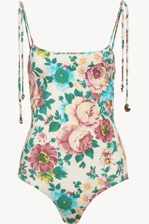 Chloé Knotted-strap one-piece swimsuit Size 6 80% Polyamide, 20% Elastane