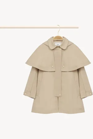 Chloé Hooded trench coat Size 6 100% Cotton