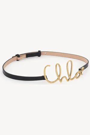 Chloé The Chloé Iconic small belt Size M 100% Calf-skin leather