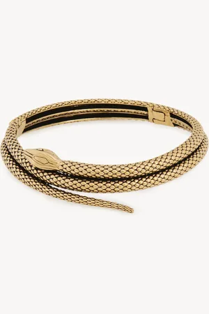 Chloé The Chloé Snake necklace Size OneSize 100% Brass