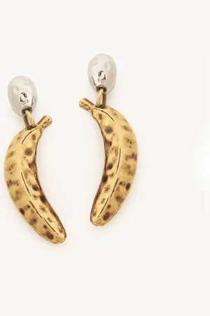 Chloé The Chloé Bananas earrings Size OneSize 100% Brass