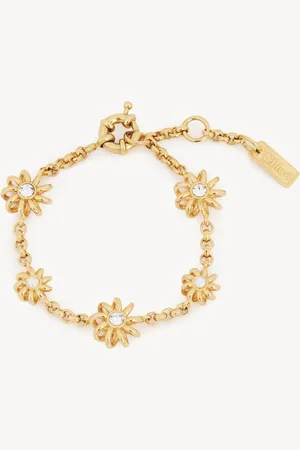 Chloé The Chloé Mechanical Flowers bracelet Size OneSize 100% Brass