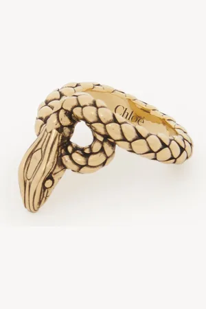Chloé The Chloé Snake ring Size N 100% Brass