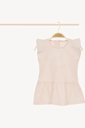 Chloé Short-sleeved dress Size 3-6 100% Cotton