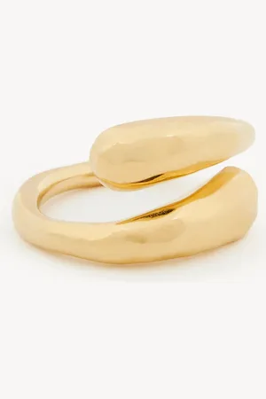 Chloé The Chloé Curl Toi et Moi ring Size N 100% Brass