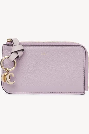Chloé Alphabet purse in grained leather Size OneSize 100% Calf-skin leather
