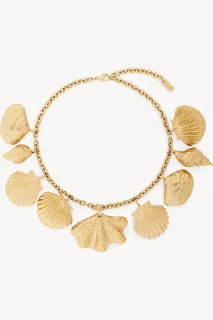 Chloé The Chloé Shells necklace Size OneSize 100% Brass