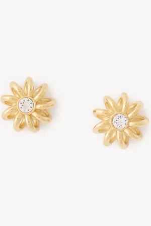 Chloé The Chloé Mechanical Flowers earrings Size OneSize 100% Brass