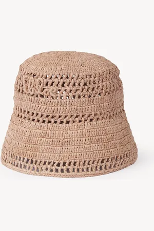Chloé The Chloé Sunset bucket hat in raffia Size M 100% Raffia